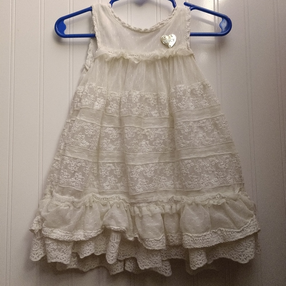 Lace girls summer dress